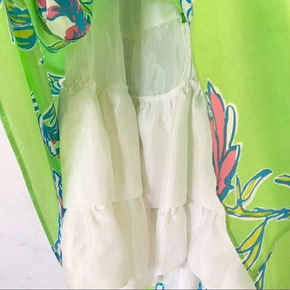 Lilly Pulitzer Langley Dress Strapless Tossed Print Size 4 48322 - Picture 9 of 9